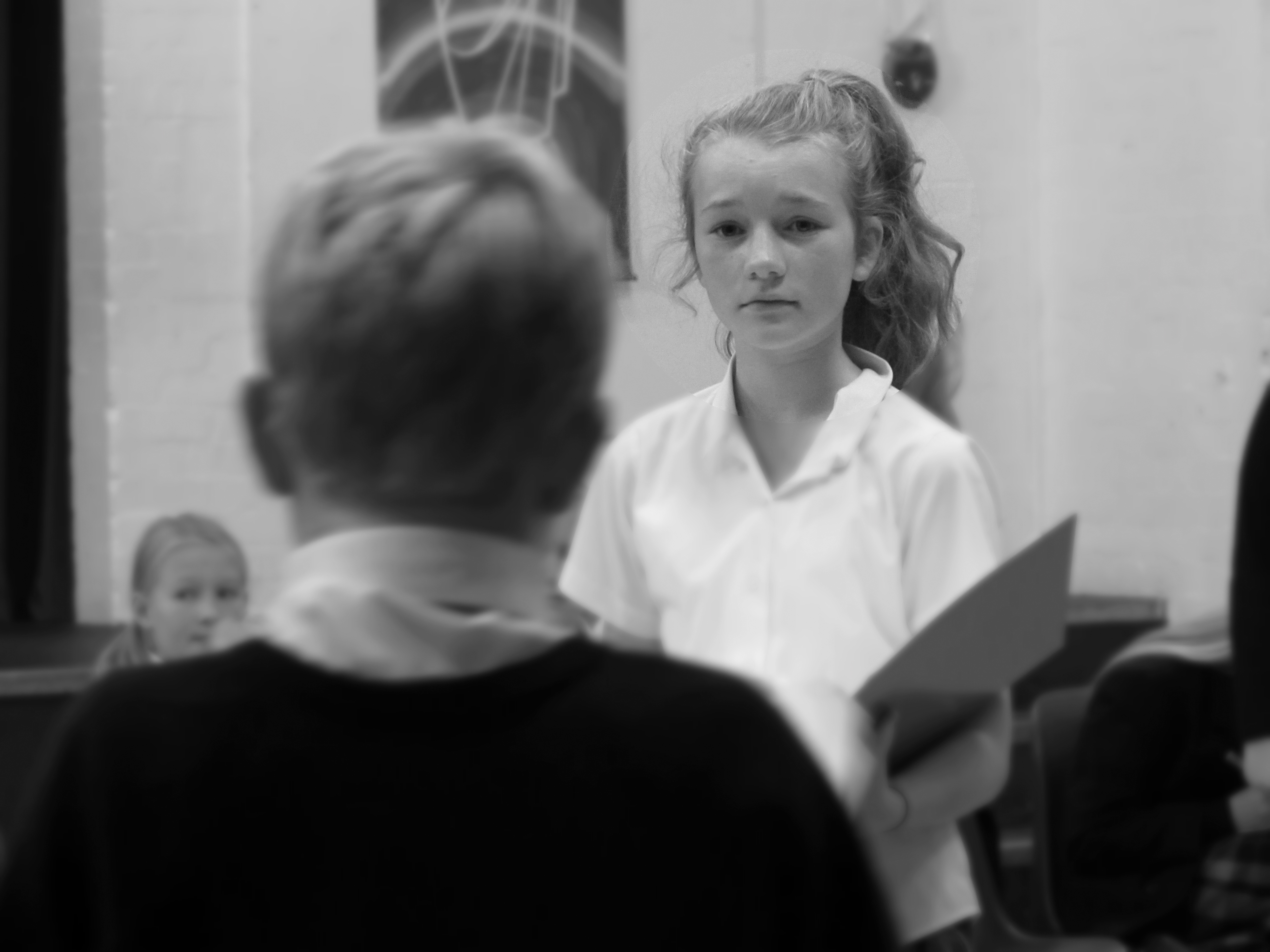 'Alice' Rehearsals, October 2015 (Photograph by Hugh Abraham)
